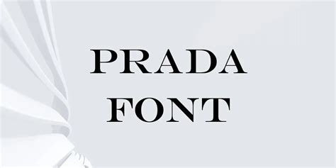 free prada font generator.